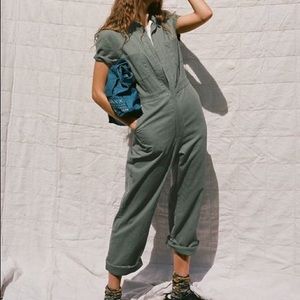 Urban Outfitters Canvas Flight Jumpsuit